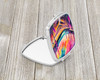 Colorful Liatris Compact Decorative Travel Makeup Mirror product image at NuMercy 2