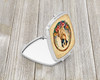 Anatolian Shepherd Dog and Flowers Compact Decorative Travel Makeup Mirror product image at NuMercy 2