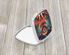 Tibetan Mastiff Christmas Compact Decorative Travel Makeup Mirror product image at NuMercy 2