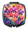 Colorful Orchids Compact Decorative Travel Makeup Mirror DAC1977 product image at NuMercy