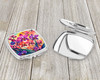 Colorful Orchids Compact Decorative Travel Makeup Mirror DAC1977 product image at NuMercy 3