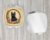 Cairn Terrier and Flowers Compact Decorative Travel Makeup Mirror product image at NuMercy 4