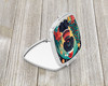 Black Toy Poodle Christmas Compact Decorative Travel Makeup Mirror product image at NuMercy 2