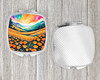 Colorful California poppies Compact Decorative Travel Makeup Mirror product image at NuMercy 4