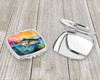 Striped Bass Compact Decorative Travel Makeup Mirror DAC2834 product image at NuMercy 3