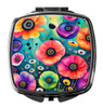 Colorful Anemones Compact Decorative Travel Makeup Mirror product image at NuMercy