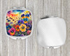 Colorful Pansies Compact Decorative Travel Makeup Mirror product image at NuMercy 4