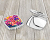 Colorful Orchids Compact Decorative Travel Makeup Mirror DAC1976 product image at NuMercy 3