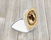 Boykin Spaniel and Flowers Compact Decorative Travel Makeup Mirror product image at NuMercy 2