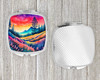 Colorful Yarrow Compact Decorative Travel Makeup Mirror product image at NuMercy 4
