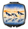 Oystercatchers Foraging Compact Decorative Travel Makeup Mirror DAC7522 product image at NuMercy