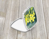 South Carolina Yellow Jessamine in Watercolor Compact Decorative Travel Makeup Mirror product image at NuMercy 2