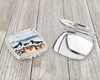 Oystercatchers Feeding Compact Decorative Travel Makeup Mirror product image at NuMercy 3