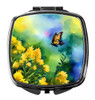 Kentucky Goldenrod in Watercolor Compact Decorative Travel Makeup Mirror DAC1659 product image at NuMercy