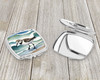 Sanderling Racing the Tide Compact Decorative Travel Makeup Mirror DAC7525 product image at NuMercy 3