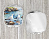 Gulls Scavenging Compact Decorative Travel Makeup Mirror DAC7518 product image at NuMercy 4