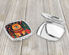 Chow Chow Christmas Compact Decorative Travel Makeup Mirror product image at NuMercy 3