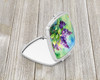 New Hampshire Purple Lilac in Watercolor Compact Decorative Travel Makeup Mirror DAC1686 product image at NuMercy 2