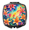 Colorful Lilies Compact Decorative Travel Makeup Mirror DAC1970 product image at NuMercy