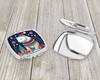 Polar Bear Christmas Compact Decorative Travel Makeup Mirror DAC1200 product image at NuMercy 3