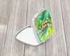 Virginia American Dogwood in Watercolor Compact Decorative Travel Makeup Mirror DAC1714 product image at NuMercy 2