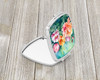 Indiana Peonies in Watercolor Compact Decorative Travel Makeup Mirror DAC1650 product image at NuMercy 2