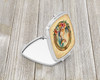 Chihuahua and Flowers Compact Decorative Travel Makeup Mirror DAC2116 product image at NuMercy 2