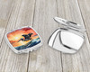 Pelican Fiery Sunset Compact Decorative Travel Makeup Mirror DAC7510 product image at NuMercy 3