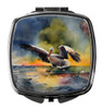 Pelican Compact Decorative Travel Makeup Mirror DAC2851 product image at NuMercy