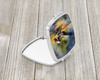 Pelican Compact Decorative Travel Makeup Mirror DAC2851 product image at NuMercy 2