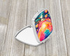 Colorful Lotus Compact Decorative Travel Makeup Mirror product image at NuMercy 2