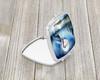 Blue Heron Under the Moonlight Compact Decorative Travel Makeup Mirror DAC7495 product image at NuMercy 2