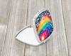 Colorful Daisies Compact Decorative Travel Makeup Mirror DAC1950 product image at NuMercy 2