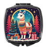 Llama Christmas Compact Decorative Travel Makeup Mirror DAC1192 product image at NuMercy