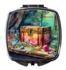 Treasure Chest Compact Decorative Travel Makeup Mirror DAC2837 product image at NuMercy