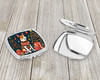 Basenji Christmas Compact Decorative Travel Makeup Mirror product image at NuMercy 3