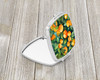 Florida Orange Blossom in Watercolor Compact Decorative Travel Makeup Mirror DAC1637 product image at NuMercy 2