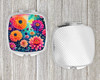 Colorful Dahlias Compact Decorative Travel Makeup Mirror DAC1949 product image at NuMercy 4