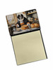 Saint Bernard Fall Kitchen Pumpkins Sticky Note Holder Refillable Dispenser product image at NuMercy