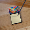 Geraniums in Color Sticky Note Holder Refillable Dispenser product image at NuMercy 2