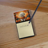 Bichon Frise Fall Sticky Note Holder Refillable Dispenser product image at NuMercy 2