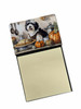Old English Sheepdog Fall Kitchen Pumpkins Sticky Note Holder Refillable Dispenser DAC1797 product image at NuMercy