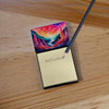 Astilbe in Color Sticky Note Holder Refillable Dispenser product image at NuMercy 2
