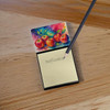 Colorful Apples Sticky Note Holder Refillable Dispenser DAC1830 product image at NuMercy 2