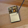 Italian Greyhound Fall Kitchen Pumpkins Sticky Note Holder Refillable Dispenser product image at NuMercy 2