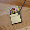 Orchids in Watercolor Sticky Note Holder Refillable Dispenser DAC1589 product image at NuMercy 2