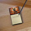 German Shepherd Fall Sticky Note Holder Refillable Dispenser product image at NuMercy 2