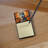 Siberian Husky Fall Sticky Note Holder Refillable Dispenser product image at NuMercy 2