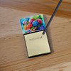 Hydrangeas in Watercolor Sticky Note Holder Refillable Dispenser DAC1576 product image at NuMercy 2