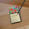 Carnations in Watercolor Sticky Note Holder Refillable Dispenser DAC1549 product image at NuMercy 2